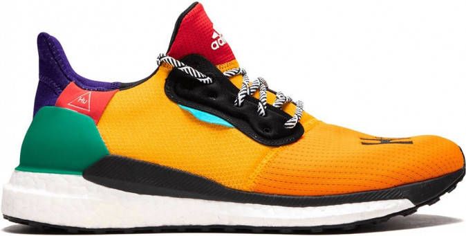 Adidas Pharrell Williams Solar HU Glide sneakers Geel