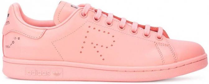 Adidas X raf simons stan smith gele leren sneakers Roze