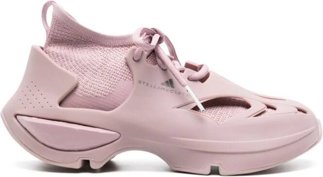 Adidas by Stella McCartney Gekooide sneakers Roze