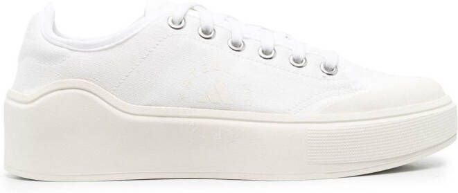 Adidas by Stella McCartney Court low-top sneakers Wit