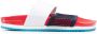 Adidas by Stella McCartney Slippers met mesh dames Stof rubberrubber 6 Blauw - Thumbnail 1