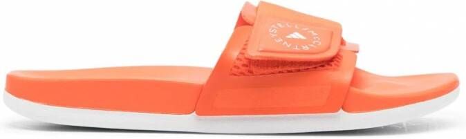 Adidas by Stella McCartney Slippers met logobandje Oranje