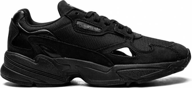 Adidas Falcon "Core Black Grey Five" sneakers Zwart