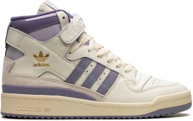 adidas Forum 84 "Off White Silver Violet" high-top sneakers Beige