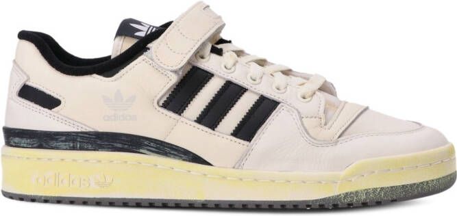 Adidas "Hochelaga SPZL Cloud White Collegiate Navy sneakers" Wit