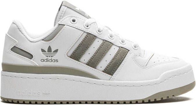 adidas Forum Bold Stripes "White Silver Pebble" sneakers Wit