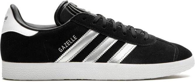 Adidas "Gazelle Black Silver sneakers" Zwart