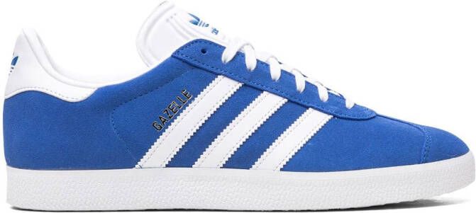 adidas "Gazelle Blue Cloud White Gold metallic sneakers" Blauw