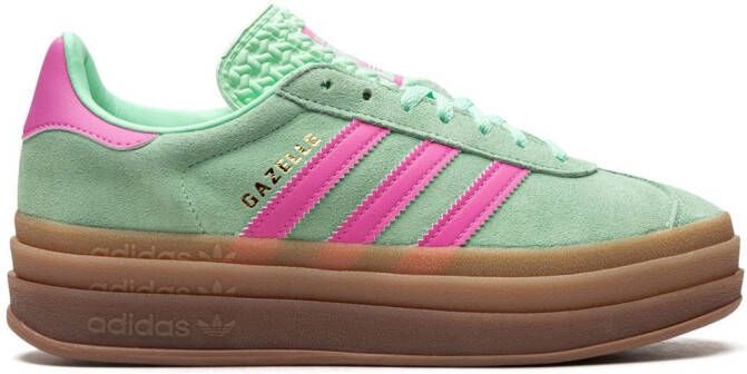 adidas "Gazelle Bold Pulse Mint Pinksneakers" Groen