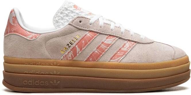 adidas Gazelle Bold "Putty Mauve Wonder Clay Cloud White" sneakers Beige