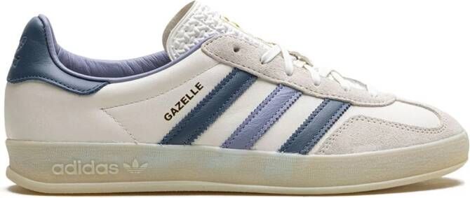 Adidas Gazelle leren sneakers Beige