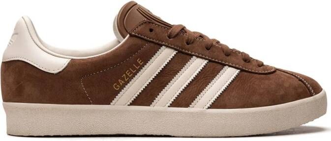 adidas Gazelle leren sneakers Bruin