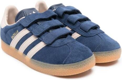 adidas Gazelle suède sneakers Blauw