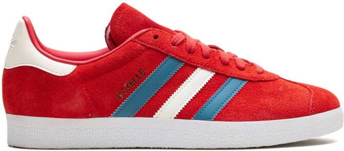 adidas Gazelle suède sneakers Rood