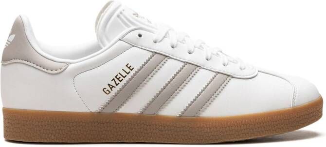 Adidas Gazelle "White Grey Gum" sneakers Wit