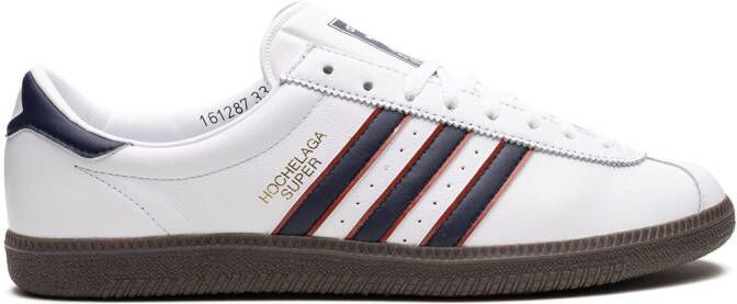 Adidas "Hochelaga SPZL Cloud White Collegiate Navy sneakers" Wit