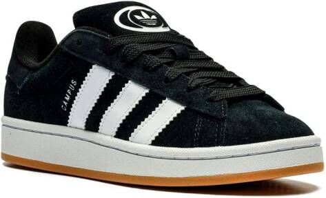 Adidas Kids "Campus 2000s Black White Gum sneakers" Zwart