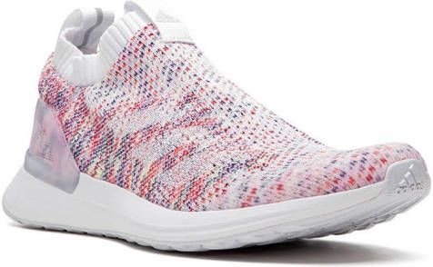 Adidas Kids RapidaRun veterloze sneakers Wit Schoenen