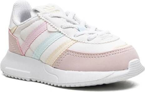 Adidas Kids "Retropy F2 Almost Pink sneakers" Wit
