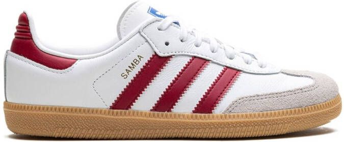 Adidas Kids Samba OG "Cloud White" sneakers Wit