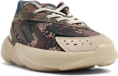 Adidas Kids Sneakers met camouflageprint Beige