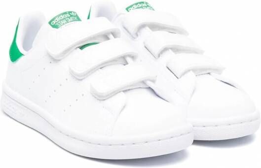 Adidas Kids Stan Smith sneakers met klittenband Wit