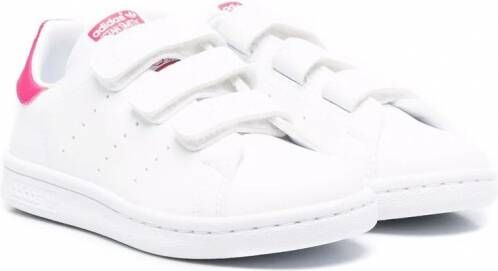 adidas Kids Stan Smith sneakers met klittenband Wit