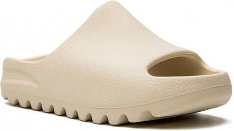 adidas Kids Yeezy 'Bone' slippers Beige