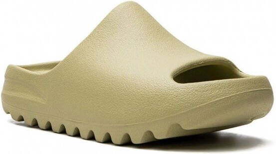 Adidas Yeezy Kids "YEEZY Resin slippers" Groen