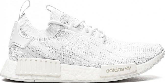 Adidas NMD_R1 low-top sneakers met camouflageprint Wit