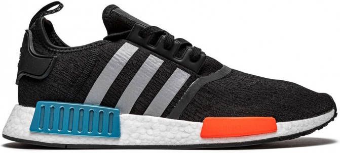 Adidas NMD_R1 sneakers rubber lyocell Stof 10.5 Zwart