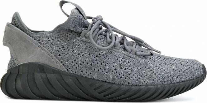 Adidas Originals Tubular Doom Sock Primeknit sneakers Grijs