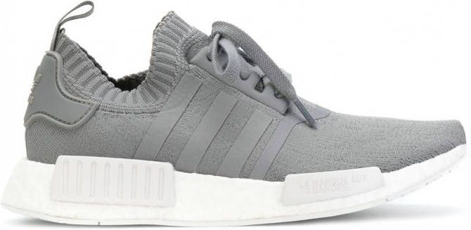 Adidas Originals NMD_R1 Primeknit sneakers Grijs - Schoenen.nl