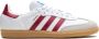 Adidas Samba OG "Collegiate Burgundy" sneakers Wit - Thumbnail 1