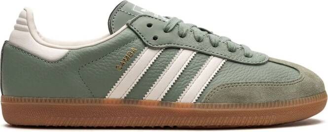 Adidas "Samba OG Green White sneakers" Groen