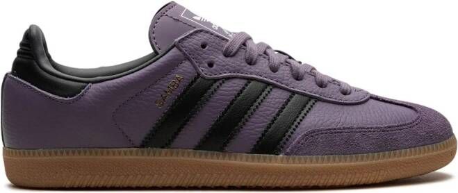 Adidas Samba OG leren sneakers Paars