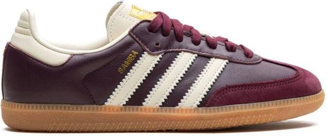 Adidas Samba OG "Maroon" sneakers Rood