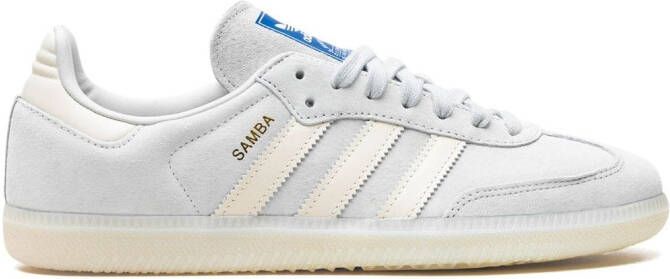 Adidas Samba OG "Wonder silver Chalk white Off white" sneakers Blauw