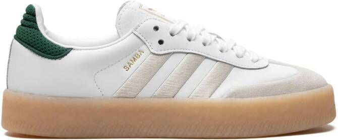 adidas Sambae "White Green Gum" sneakers Wit