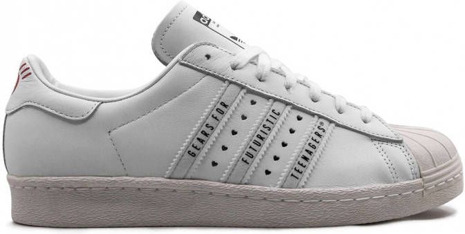 Adidas Superstar 80's Hu Made sneakers Wit - Foto 5