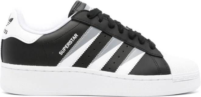 Adidas Super-Star leren sneakers Zwart