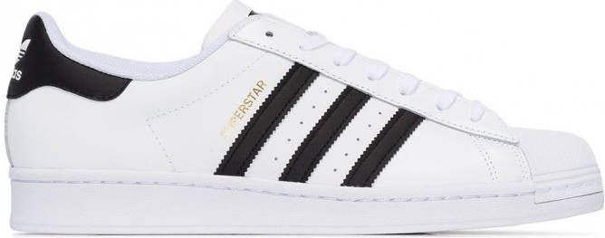 Adidas Superstar leren sneakers Zwart