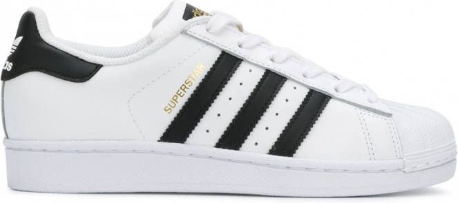 Adidas Superstar "White Black Gold" sneakers Wit