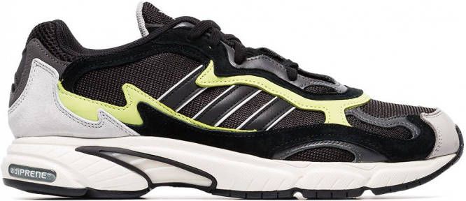 Adidas purple Temper Run suede sneakers Paars