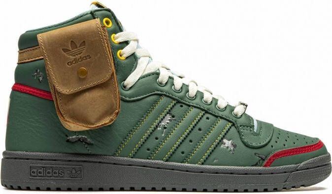 Adidas Top Ten high-top sneakers Groen