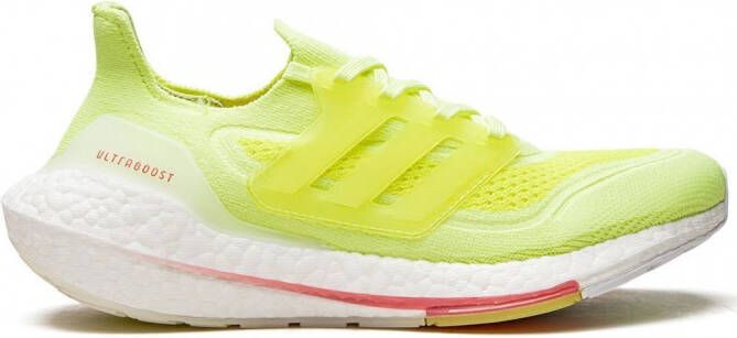 Adidas Ultraboost 21 low-top sneakers Geel