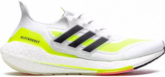 Adidas Ultraboost 21 sneakers Wit
