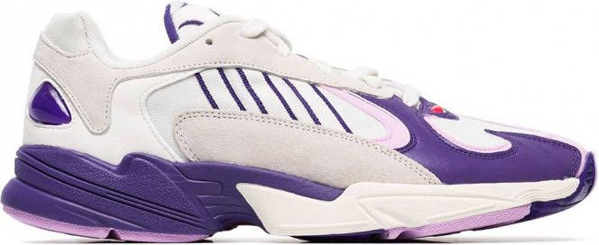 Adidas witte paarse en roze dragonball Z yung 1 Frieza edition sneakers