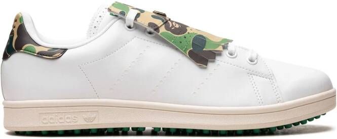 Adidas x A Bathing Ape Stan Smith golfschoenen Wit