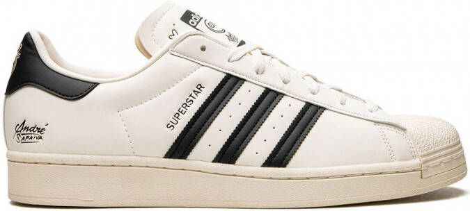 Adidas x André Saraiva Super-Star low-top sneakers Wit